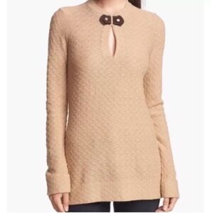Tory Burch Designer Wool Blend Mim Tunic Sweater Medium